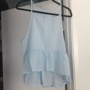 Never worn peplum shirt